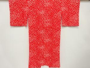 未使用品　瓢箪模様　単衣長襦袢